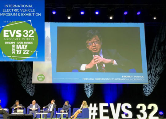 CHAdeMO speaks at EVS32